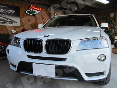 BMW X3　[愛知県の高性能カーセキュリティー販売・取り付け店　ジェイ・パッション]