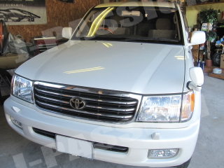 トヨタ　ランドクルーザー１００　[愛知県の高性能カーセキュリティー販売・取り付け店　J-PASSION]